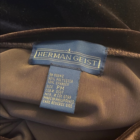 Vintage 90’s Velvet Midi Dress Chocolate Brown crushed grunge Whimsigoth size M - Picture 7 of 8